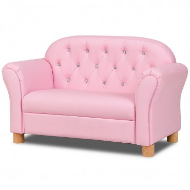 Kids Sofa Princess Armrest Chair Loveseat