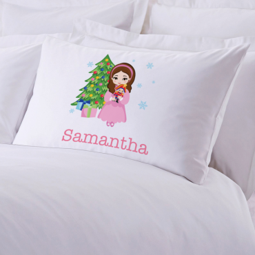 Personalized Character Christmas Kids Pillowcase