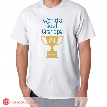 Personalized Dad and Grandpa T-shirts