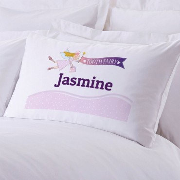 Personalized Girl's Tooth Fairy Pillowcase