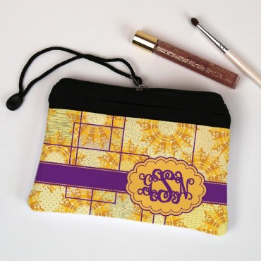Personalized Monogram Cosmetic Bag
