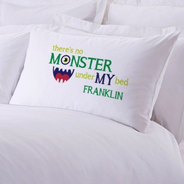 Personalized Monster Pillowcase