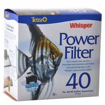 Tetra Whisper Power Filter - PF-40 - 30-40 Gallon Aquariums