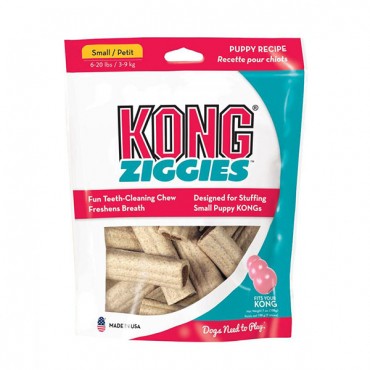 Kong Stuff'n Ziggies - Puppies - Puppy Recipe - Small - 7 oz - 2 Pack