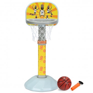Kids Basketball Hoop Stand With Adjustable Height