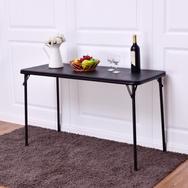 48 In. x 20 In. Portable Folding Rectangle Serving Table