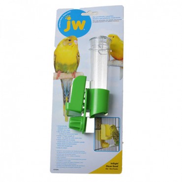 JW Insight Clean Seed Silo Bird Feeder - Regular - 2.25 in. W x 6.75 in. H - 2 Pieces