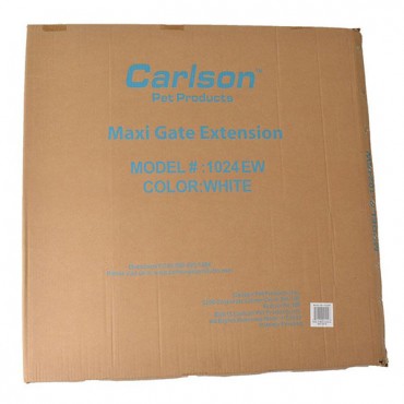 Carlson Pet Gates Maxi Walk Thru Gate Extension - Regular - 24 in. Wide x 31 in. Tall