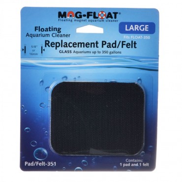 Mag Float Replacement Felt and Pad for Glass Mag-Float 350 - Replacement Felt and Pad - 350 - 4 Pieces