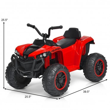 12V Kids 4 - Wheeler Quad ATV Battery Powered Ride On Toy