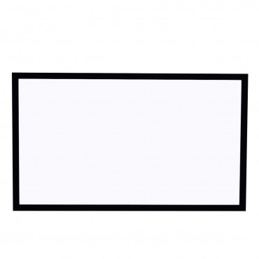 92 in. Aluminum Fixed Frame 16:9 Projector Screen