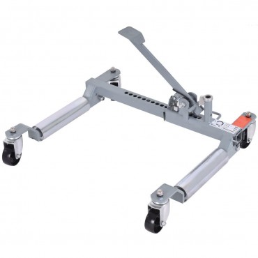 Set Of 2 1250 lbs Capacity Positioning Car 10 In. Wheel Dolly