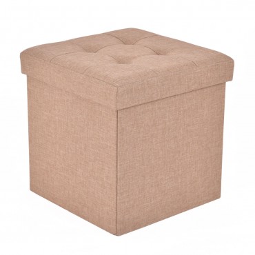 Cube Folding Ottoman Storage Seat
