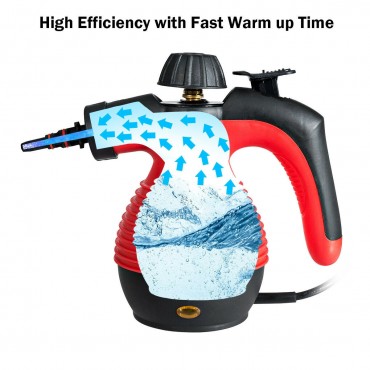 1050 W Multifunction Portable Steamer Household Steam Cleaner With Attachments
