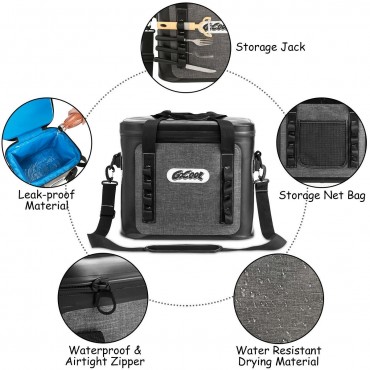 Reusable Spacious Water - Resistant And Leak - Proof Cooler Bag