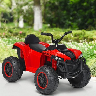 12V Kids 4 - Wheeler Quad ATV Battery Powered Ride On Toy