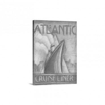 Atlantic Cruise Liner Wall Art - Canvas - Gallery Wrap