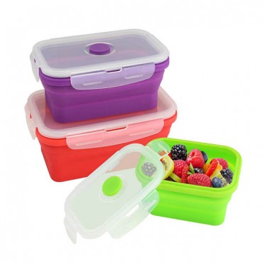 Silicone Stacker Food Container Set