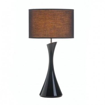 Sleek Modern Black Table Lamp