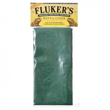 Flukers Repta-Liner Washable Terrarium Substrate - Green - 2 Pieces