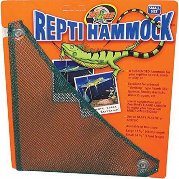 Zoo Med Repti Hammock - Small - 14.5 in. Long x 10 in. Wide - 2 Pieces