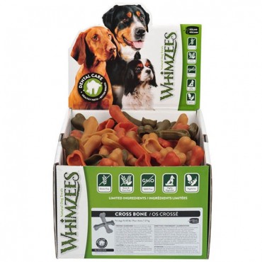 Whimzees Natural Dental Care Alligator Dog Treats - Small - 150 Pack - Dogs 15-25 lbs