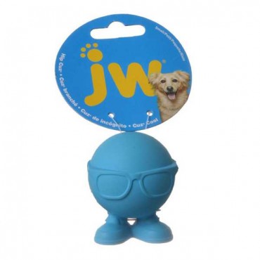 JW Pet Hip Cuz Dog Toy - Small - 2.5 in. Tall - Assorted Colors - 4 Pieces
