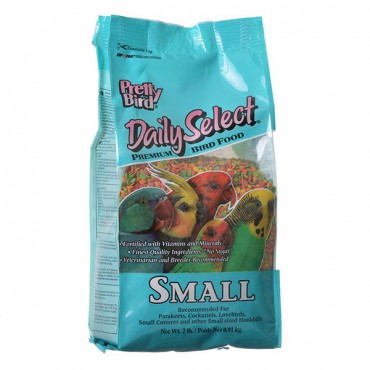 Pretty Bird Daily Select Premium Bird Food - Small - 2 lbs