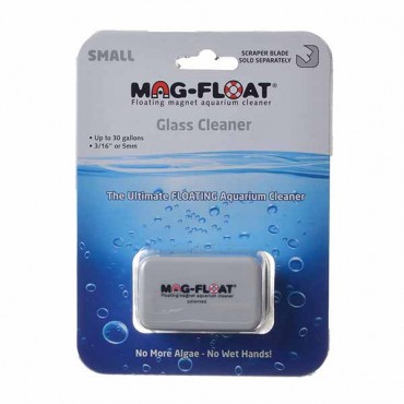 Mag Float Floating Magnetic Aquarium Cleaner - Glass - Small - 30 Gallons