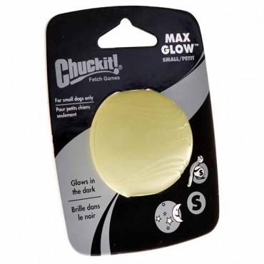 Chuck it Max Glow Ball - Small Ball - 2 in. Diameter - 1 Pack - 4 Pieces