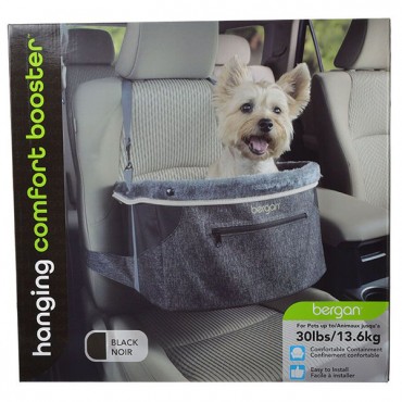 Bergan Comfort Hanging Booster Seat - Black - Small - Pets up to 30 lbs