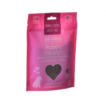 Get naked Puppy Health Dental Chew Treats - Small 6.2 oz