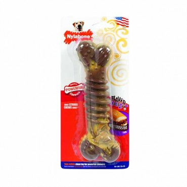 Nylabone Flavor Frenzy Dura Chew Bone - Philly Cheesesteak Flavor - Souper - Dogs 50 lbs and up