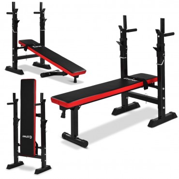 Adjustable Folding Weight Lifting Flat Incline Bench