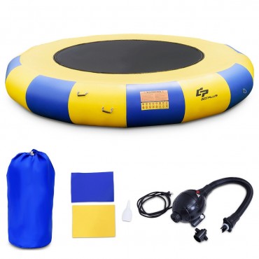 15 Ft. Inflatable Water Bounce Jump Floated Water Trampoline