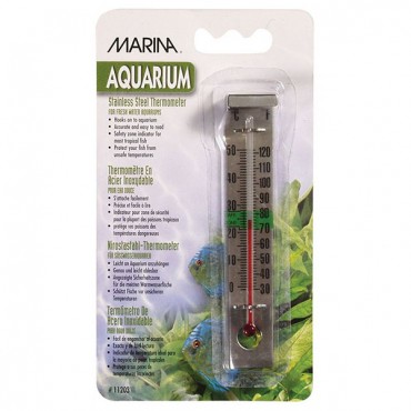 Marina Stainless Steel Thermometer - Stainless Steel Thermometer - 5 Pieces