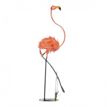 Standing Flamingo Garden Decor