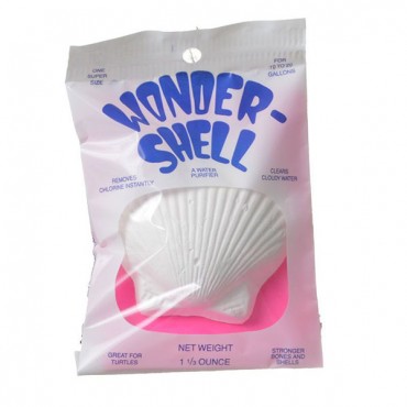 We co Wonder Shell De-Chlorinate - Super - For 10-15 Gallon Aquariums - 1 Pack - 5 Pieces