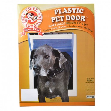 Perfect Pet Plastic Pet Door - Super Large - 15 in. W x 20 in. H