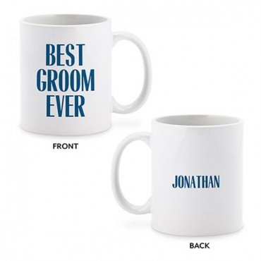 Personalized Coffee Mug - Best Groom Ever
