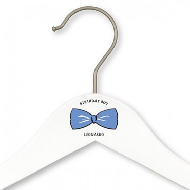 Personalized Wooden Birthday Clothes Hanger - Birthday Boy