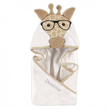 Animal Face Hooded Towel - Giraffe