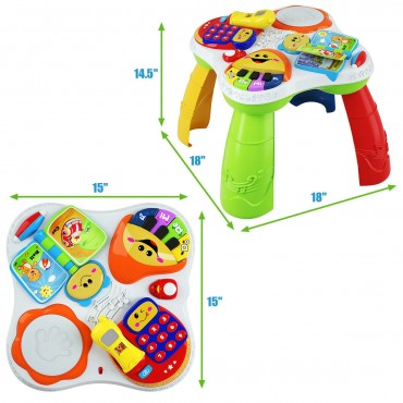 Kids Learning Table Activity Center