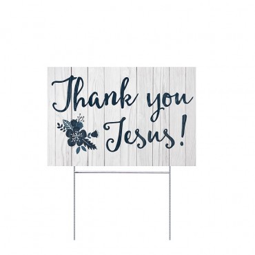 Christian - Thank You Jesus - Flower