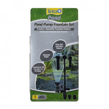 Tetra Pond Fountain Set for Water Garden Pumps - Large - 3 Fountain Heads