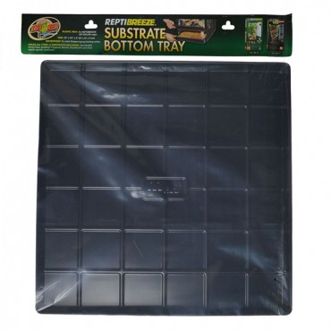 Zoo Med ReptiBreeze Substrate Bottom Tray - Tray for NT 13 and NT 17 - 24 in. L x 24 in. W x 2 in. H