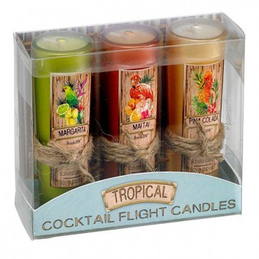 Tropical Cocktail Candle Set