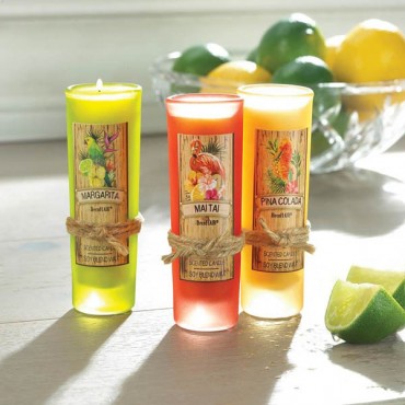 Tropical Cocktail Candle Set