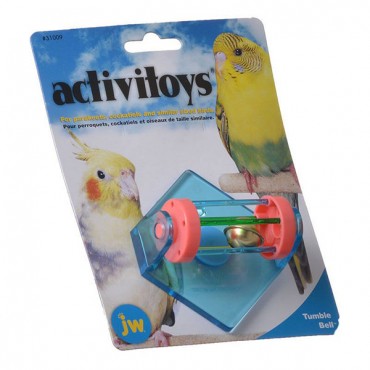 JW Insight Tumble Bell Bird Toy - Tumble Bell Bird Toy - 3 Pieces