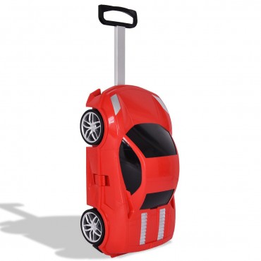 2.4 G Radio Control Kid Car Shape Travel Trolley Suitcase